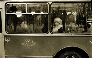 Mood Prints: Girl on a public transport bus