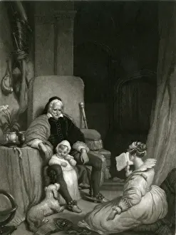 Chronicle Prints: Girl Reading Aloud