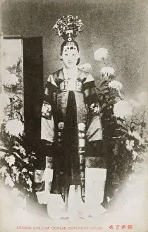 A Girl singer from the Court of the Korean Emperor