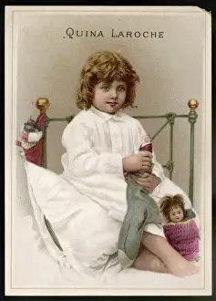 Girl with Stocking