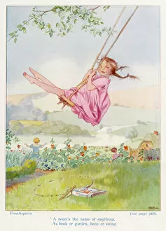 Attached Collection: Girl on a Swing 1922