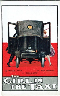 Images Dated 15th March 2017: The Girl in the Taxi by F Fenn and A Wimperis