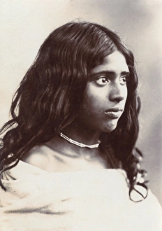 Girl of the Toda Tribe - Nilgiri plateau, India
