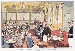 Cafe Collection: The Girl who ordered a glass of milk at the Cafe Royal