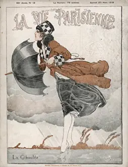 Brolly Prints: Girl in the Wind