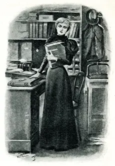 Clerk Prints: Girl Workers of London - The Lady Clerk