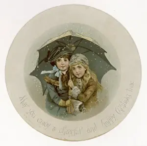 Girls under Brolly
