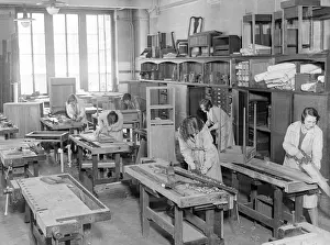 Apprentice Prints: Girls Learning Carpentry