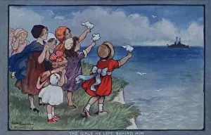 The Girls He Left Behind Him by Ethel Parkinson