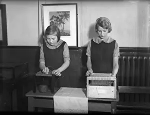 Girls Making Stools