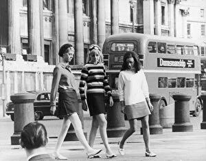 London Collection: Three Girls in Minis