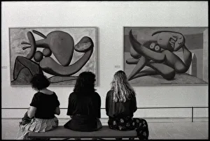 Eighties Gallery: Girls in Picasso Museum, Paris