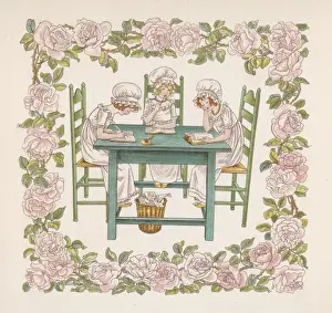 Girls Reading & Writing