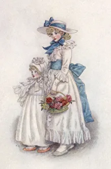 Images Dated 30th October 2019: GIRLS / SISTERS 1910