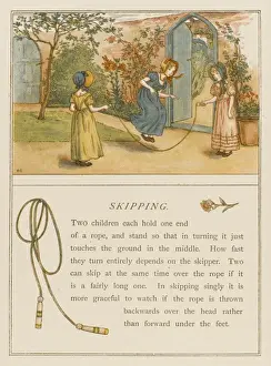 Girls Skipping / 1889