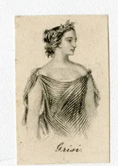 Priestess Prints: Giulia Grisi in the role of Adalgisa