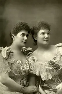 Singers Prints: Giulia and Sofia Ravogli - Italian opera singers