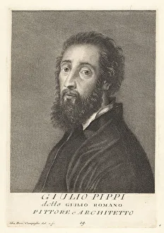 Pupil Prints: Giulio Romano, Italian painter and architect, 1492-1546