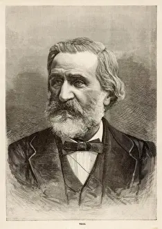 Giuseppe Prints: Giuseppe Verdi / Portrait
