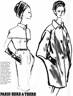 Givenchy fashion, 1964