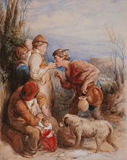 Mulready Prints: Giving a Bite