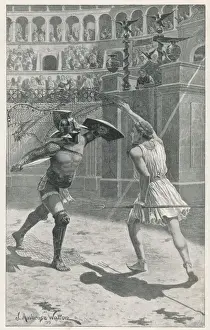 Gladiators in Arena