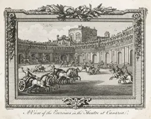 Chariots Prints: Gladiators (White)