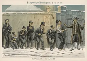 Gladstones Prints: Gladstone out in Cold