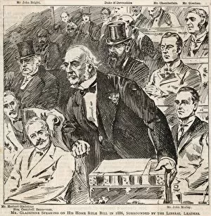 Liberals Collection: Gladstone Speaks