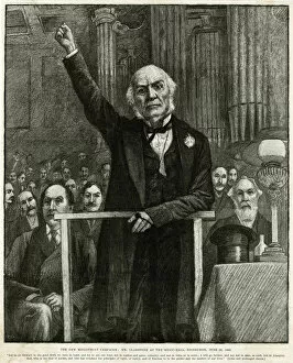 Ewart Collection: Gladstone / Speech / 1892