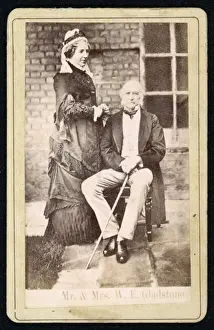 Gladstone & Wife / Cdv