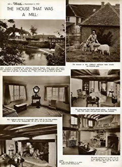 Images Dated 28th September 2018: Gladys Calthrop - The House That Was a Mill