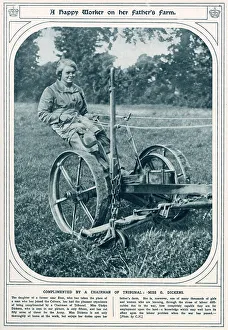 Homefront Prints: Gladys Dickens, fifteen years of age a daughter of a farmer in Eton