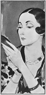 Glamorous woman