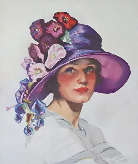 Glamorous woman