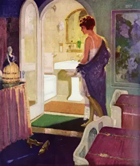 Glamorous woman