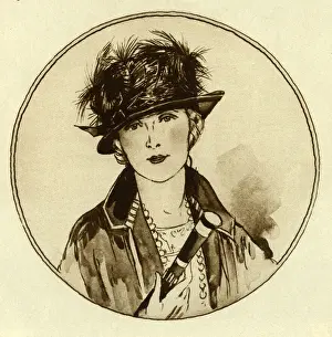 Glamorous woman