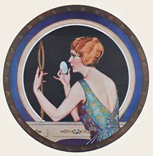 Glamorous woman