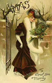 Glamorous woman