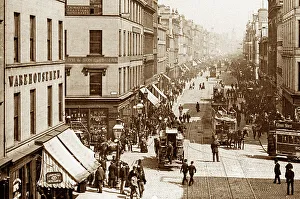 Argyle Prints: Glasgow Argyle Street Victorian period