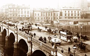 Glasgow Broomielaw Bridge Victorian period