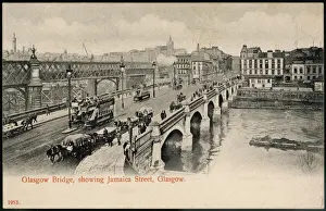Jamaica Prints: Glasgow / Jamaica Bridge
