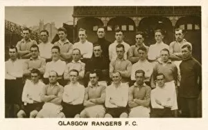 Gould Gallery: Glasgow Rangers FC football team c 1922-1923