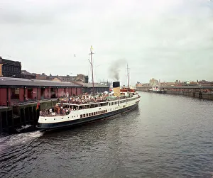 Clyde Prints: Glasgow - River Clyde from George V Bridge