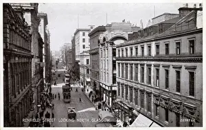 Glasgow, Scotland - Renfield Street, looking north