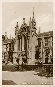 Glasgow, Scotland - University of Glasgow - Memorial Chapel