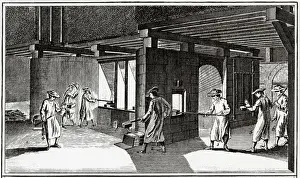 Placing Prints: GLASS 18TH CENTURY 10
