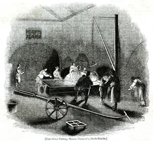 Tyne Prints: Glass making at Cookson s, South Shields 1844