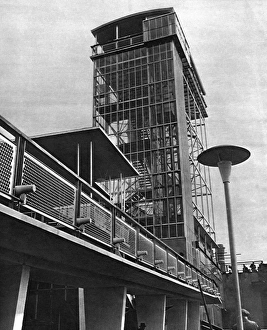 Images Dated 7th January 2012: Glass Tower at the Festival of Britain, South Bank, London