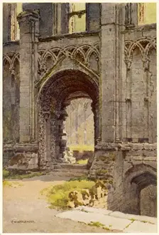 Glastonbury Prints: Glastonbury Abbey 1908